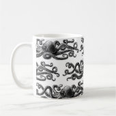 Die Oct8pus - Muster-Tasse Kaffeetasse (Links)