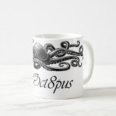 Die Oct8pus Tasse - besonders angefertigt (VorderseiteRechts)