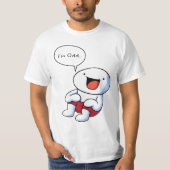Die Odd1sOut Ich bin seltsam klassisch T-Shirt (Vorderseite)