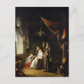 Die ödematöse Frau, c.1663 Postkarte (Vorderseite)