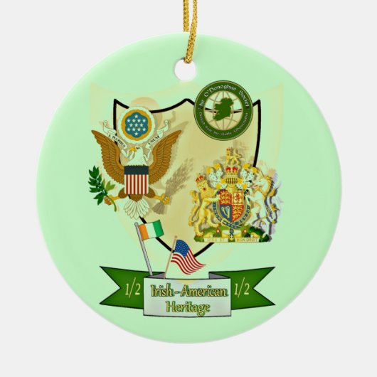 Die o'Donoghue-Gesellschaft Keramik Ornament (Vorne)