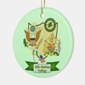 Die o'Donoghue-Gesellschaft Keramik Ornament (Links)