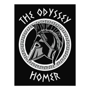 Die Odyssee Homer Griechischer Helm Antike Mytholo Fotodruck