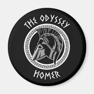Die Odyssee Homer Griechischer Helm Antike Mytholo Magnet
