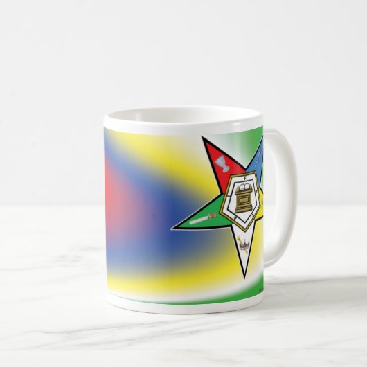 Die OES Tasse oder Stein (VorderseiteRechts)