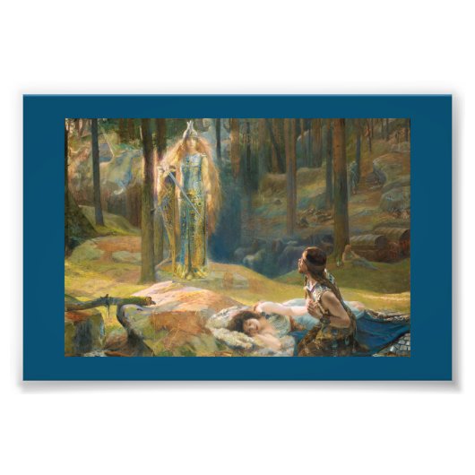 Die Offenbarung Brunhilde Fotodruck (Vorne)