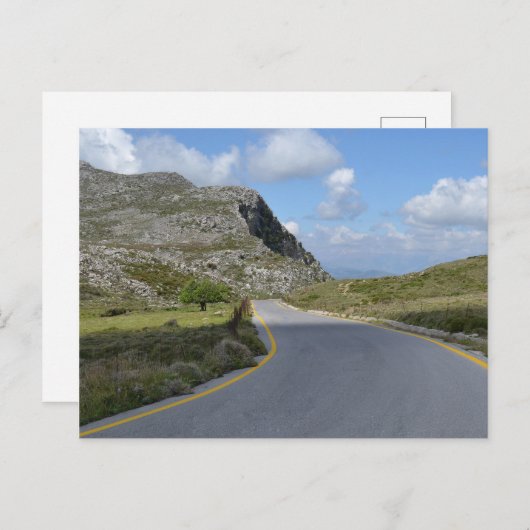 Die offene Postkarte (Vorne/Hinten)