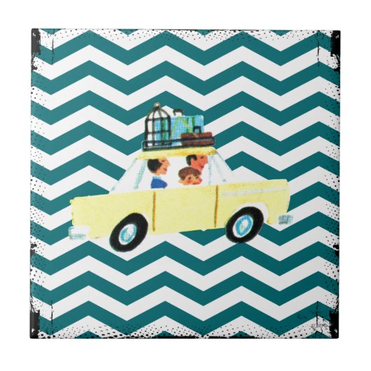 Die offene Straße 2 Fliese (Vorderseite)