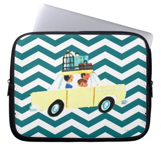 Die offene Straße 2 Laptopschutzhülle (Vorderseite)