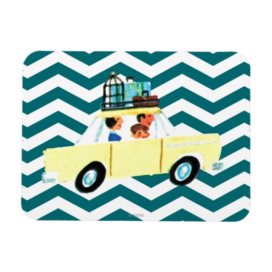 Die offene Straße 2 Magnet (Horizontal)