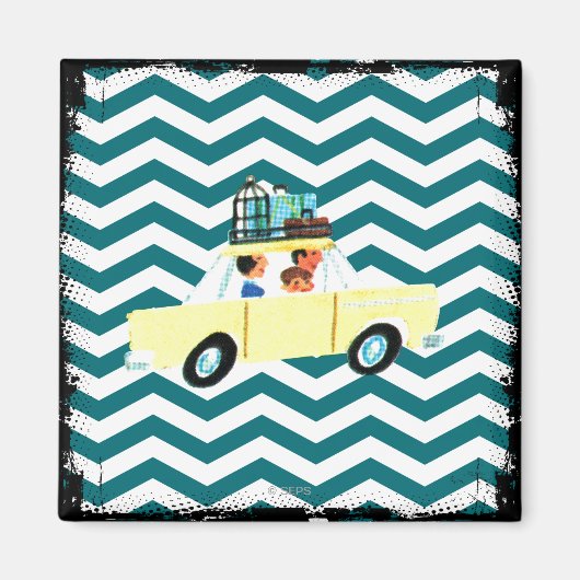 Die offene Straße 2 Magnet (Vorne)