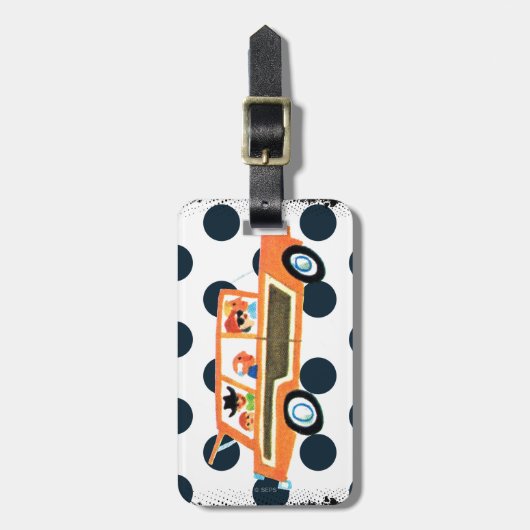 Die offene Straße 4 Gepäckanhänger (Vorderseite vertikal)