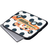 Die offene Straße 4 Laptopschutzhülle (Vorne Knopf)