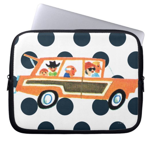 Die offene Straße 4 Laptopschutzhülle (Vorderseite)