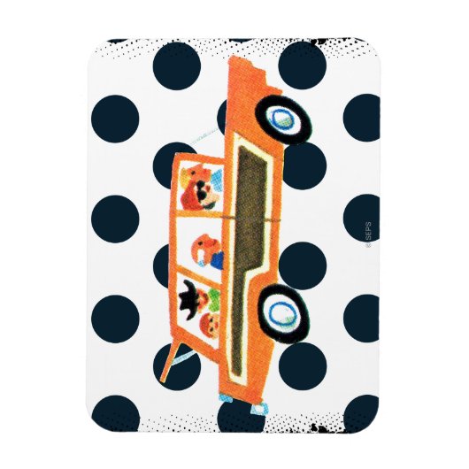 Die offene Straße 4 Magnet (Vertikal)