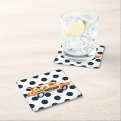 Die offene Straße 4 Rechteckiger Pappuntersetzer (Vor Ort)