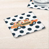 Die offene Straße 4 Rechteckiger Pappuntersetzer (angewinkelt)