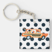 Die offene Straße 4 Schlüsselanhänger (Vorderseite)