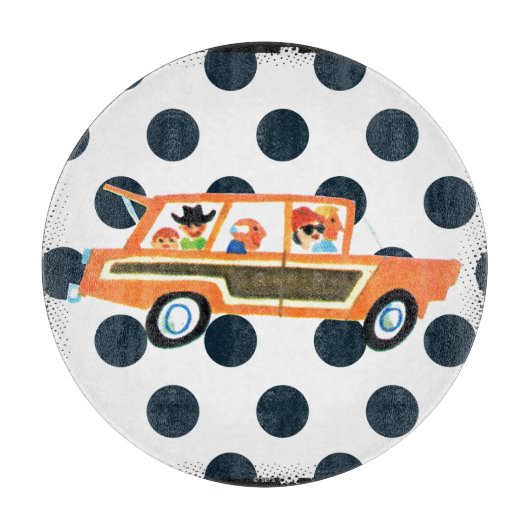 Die offene Straße 4 Schneidebrett (Vorderseite)