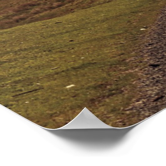 Die offene Straße Poster (Ecke)