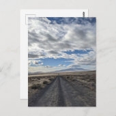 Die offene Straße Postkarte (Vorne/Hinten)