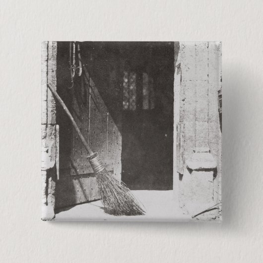 Die offene Tür, im März 1843 (b/w Foto) Button (Vorderseite)