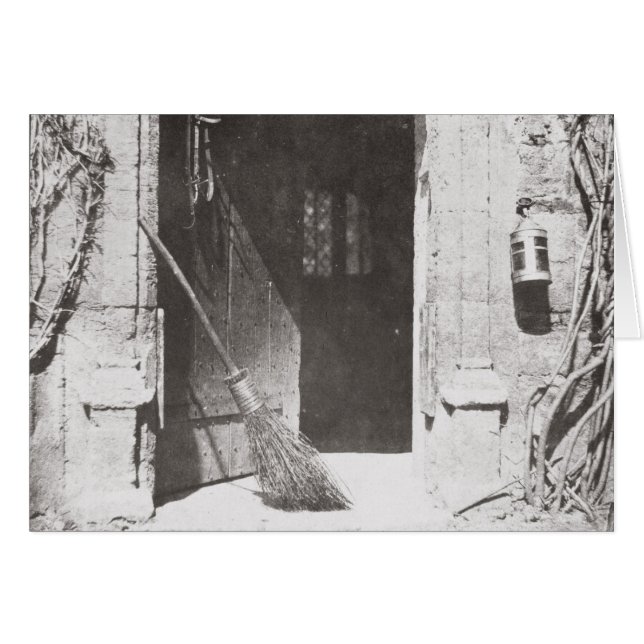 Die offene Tür, März, 1843 (b/w-Foto) (Vorderseite (Horizontal))