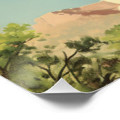 Die offene Weide beherrschen: Wild-West-Geflüster Poster (Ecke)