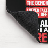 Die Offensiv Defensive Beim Ringer Ringen Mousepad (Ecke)