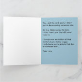 Die Offensive Line Break-up Card Karte (Innenseite)