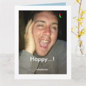 Die Offensive Line Break-up Card Karte (Gelbe Blume)