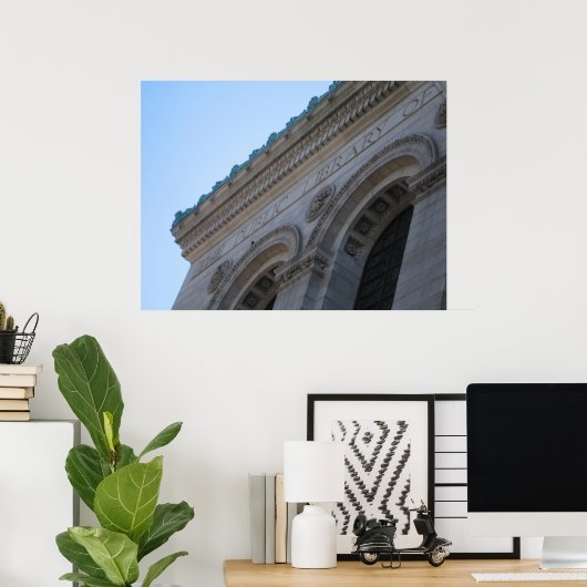 Die öffentliche Bibliothek Poster (Heimbüro)