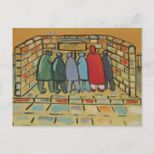 DIE ÖFFENTLICHE TOILETTE POSTKARTE (Vorderseite)