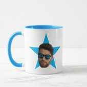 Die Office TV Show gibt Office Blue Star Face Tass Tasse (Links)