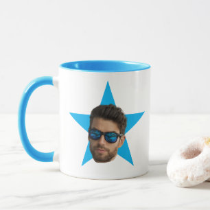 Die Office TV Show gibt Office Blue Star Face Tass Tasse