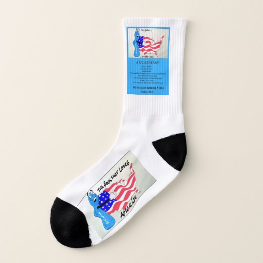 Die Offizielle Bengleton Sock!! Socken (Links - Außen)