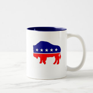 Die offizielle Bison-Party Coffe Tasse
