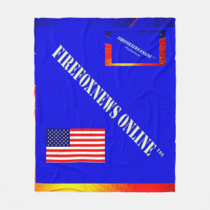 Die Offizielle FIREFOXNEWS ONLINE™ Fleece-Blanket Fleecedecke