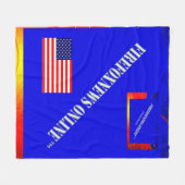 Die Offizielle FIREFOXNEWS ONLINE™ Fleece-Blanket Fleecedecke (Vorderseite (Horizontal))