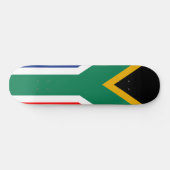 Die offizielle Flagge der Republik Südafrika Skateboard (Horizontal)