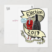 Die Offizielle Laurie Pink-Wahl 2017 Souvenir Postkarte (Vorne/Hinten)