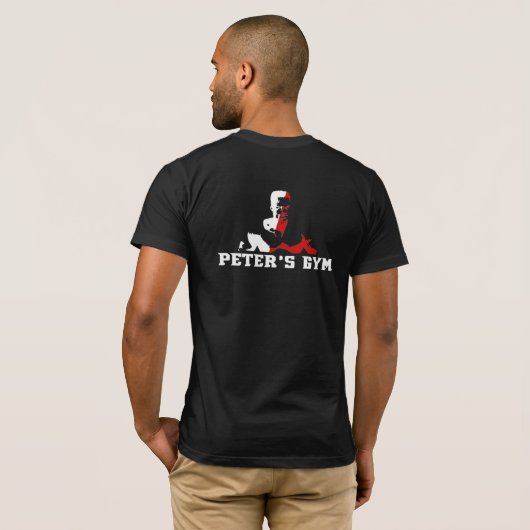 "Die Offizielle Logo-Sammlung von Peter Gym T-Shirt (Schwarz voll)