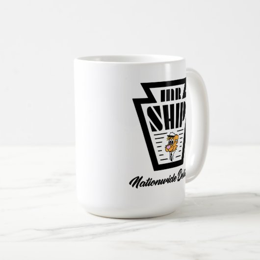 Die Offizielle Mr. Ship Kaffeetasse (VorderseiteRechts)