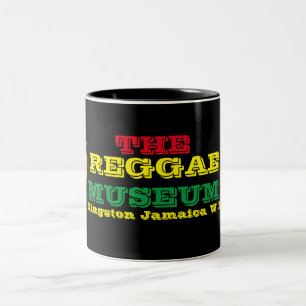 DIE OFFIZIELLE REGGAE-MUSEUM-Tasse, 15 oz Zweifarb Zweifarbige Tasse