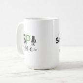 Die Offizielle SPP Community Coffee Topic Tasse (Vorderseite Links)