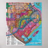 Die Offizielle Stadt Voltz Map Poster (Vorne)