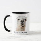 Die offizielle Twitter-Lama-Tasse Tasse (Links)