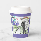 Die Offiziellen BTS auf der Straße Pappbecher (Rückseite)