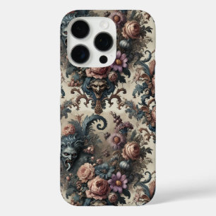 Die offiziellen Freunde - gotisches Blumendesign iPhone 16 Pro Hülle