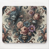Die offiziellen Freunde - gotisches Blumendesign Mousepad (Vorne)
